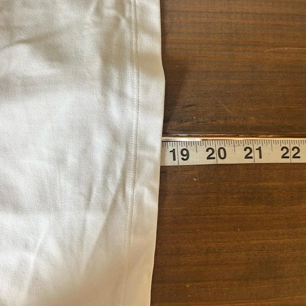 Lululemon white align tank top l/xl. W-24